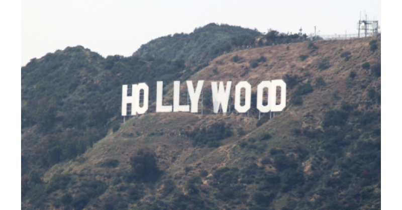 Надпись hollywood для фотошопа