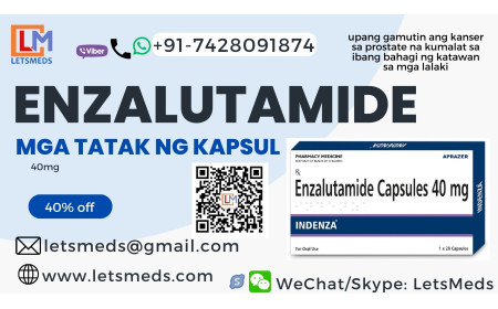 Buy Generic Enzalutamide Capsules Online at lowest price Philippines, Thailand