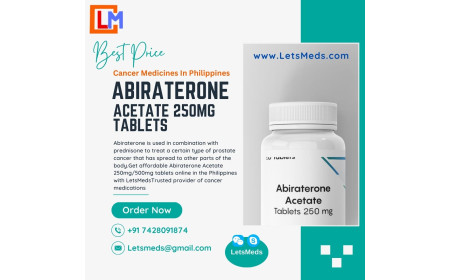 Buy Abirapro 250 mg Abiraterone Acetate Tablets Online in the Philippines