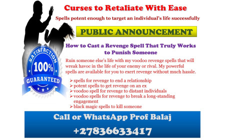 Most Powerful Revenge Spell to Punish Someone for Their Deeds +27836633417