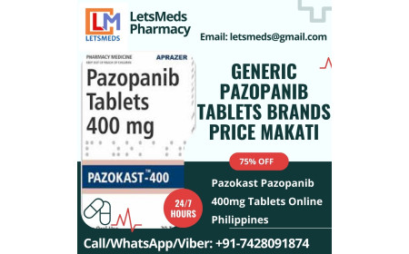 Buy Indian Pazopanib 200mg Tablets Online Cost Cebu City Philippines