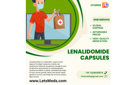 Buy Lenalidomide Capsules Online in Thailand and the Philippines from LetsMeds