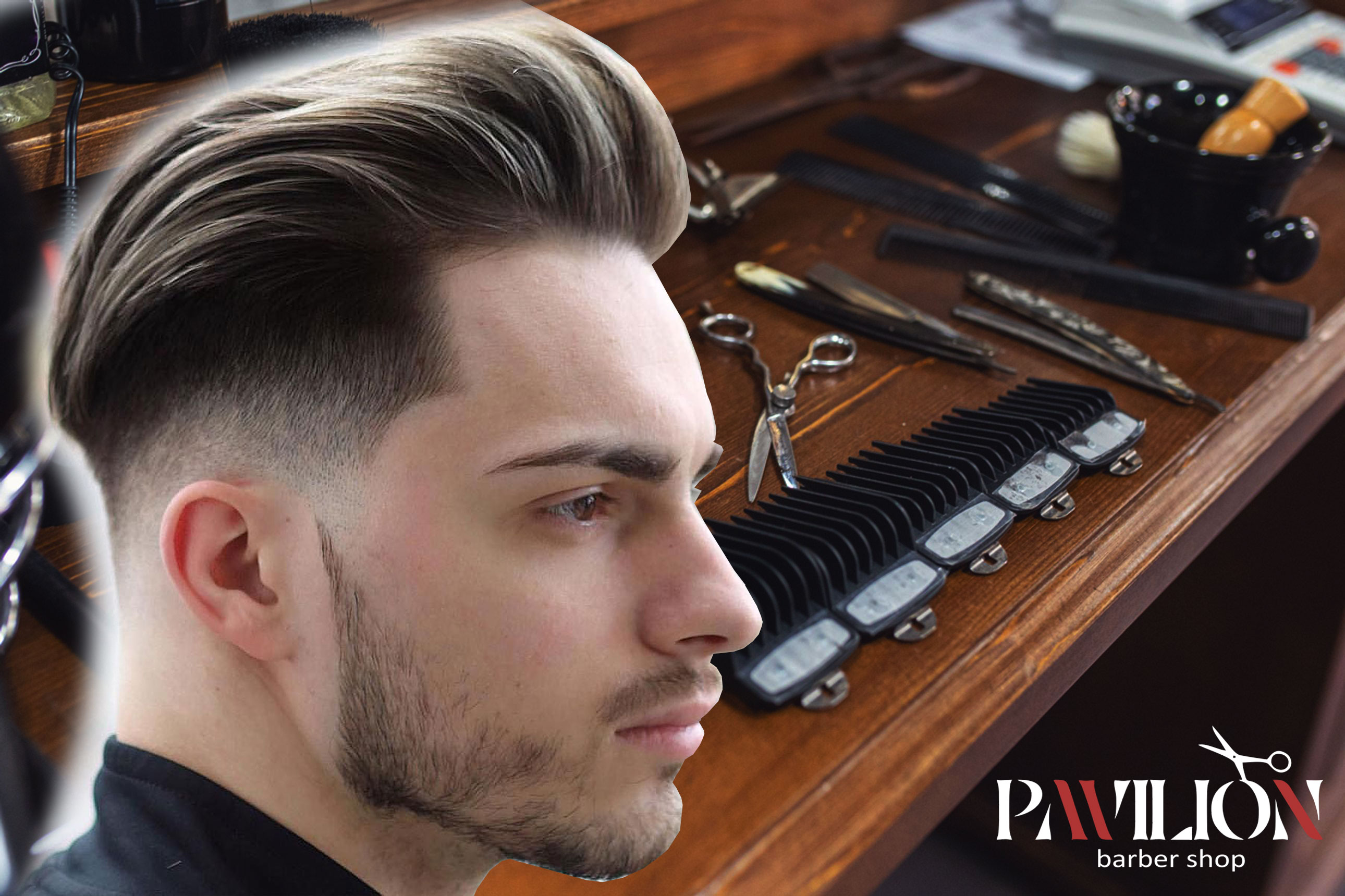 Get Professional Haircut at PAVILION BARBER SHOP in Scottsdale, AZ!